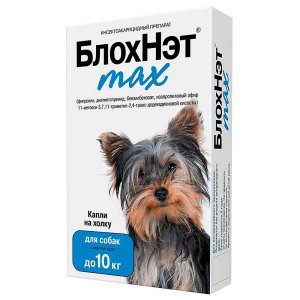 БлохНэт max д-собак весом до 10 кг