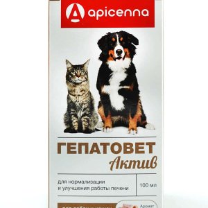 Гепатовет Актив для собак и кошек 100 мл